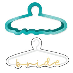 Bride Hanger Cookie Cutter