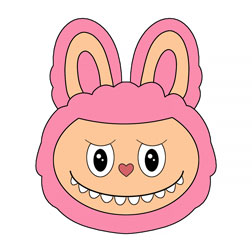 Fluffy Monster Face Cookie Cutter