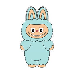 Fluffy Monster Cookie Cutter