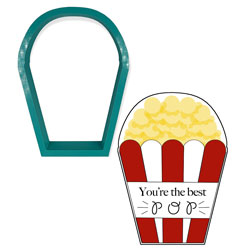 Popcorn Cookie Cutter #2