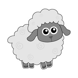 Sheep Cookie Cutter