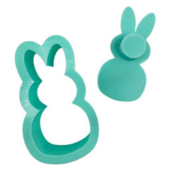Easter Marshmallow Bunny Cake Pop Cutter