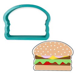 Hamburger Cookie Cutter