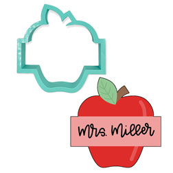 Apple Plaque Cookie Cutter