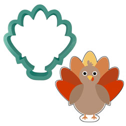 Turkey Cookie Cutter