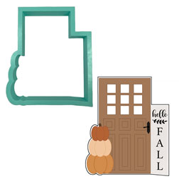 Fall Door Cookie Cutter