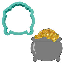 Pot of Gold/Cauldron Cookie Cutter