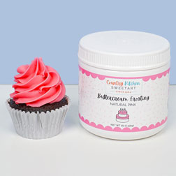 Pink Buttercream Frosting