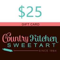 25 Dollar Country Kitchen SweetArt Gift Card