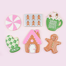 Gingerbread Royally Fun To-Go Cookie Kit