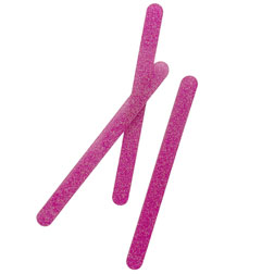 Hot Pink Glitter Popsicle Sticks