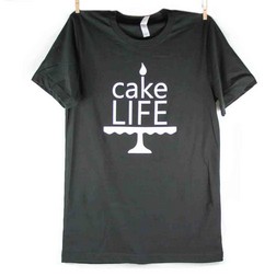 Black Cake Life T-Shirt - Medium