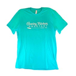 Turquoise Country Kitchen Sweetart T-Shirt - Large