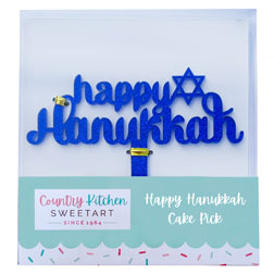 Happy Hanukkah Cake Topper