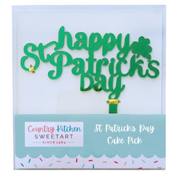 Happy St Patrick's Day Cake Topper