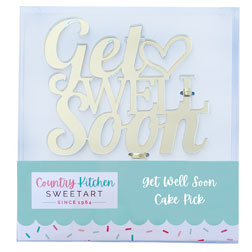 Get Well Soon Cake Topper
