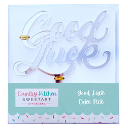 Good Luck Cake Topper
