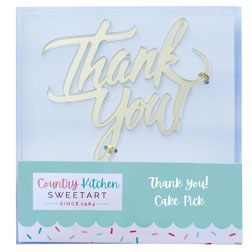 Thank You Cake Topper