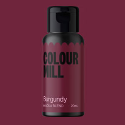 Burgundy Aqua Blend Food Color