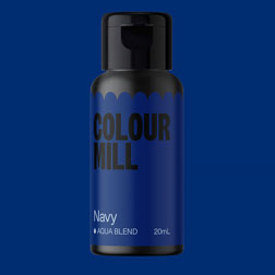 Navy Aqua Blend Food Color