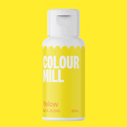 Yellow Colour Mill Oil Based Food Color