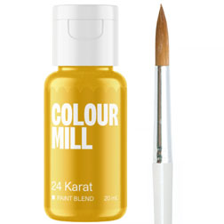 24K Gold Edible Metallic Paint Blend