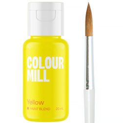 Yellow Edible Paint Blend