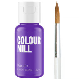 Purple Edible Paint Blend