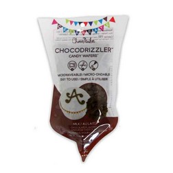 Milk Chocolate CHOCODRIZZLER Candy Wafer Pouch