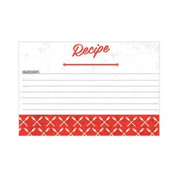 Recipe Cards - Vintage Diner
