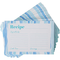 Coastal Kitchen Recipe Cards