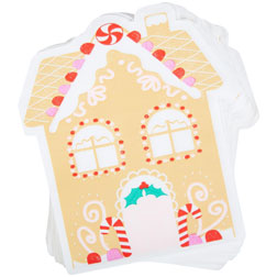 Gingerbread House Shaped Napkins