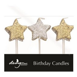 Sparkle Stars Candles