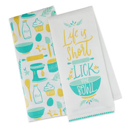 Life Is Short Kitchen Towel Set