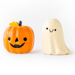 Spooky Friends Halloween Salt & Pepper Set