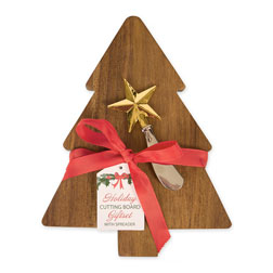 Christmas Tree Cutting Board Gift Set