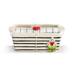 Mini Loaf Pan with Towel Gift Set