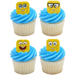 Spongebob Cupcake Toppers