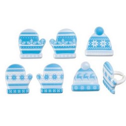 Winter Hat and Mittens Rings