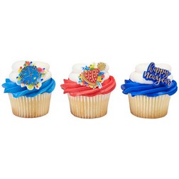 New Years Celebration Cupcake Toppers