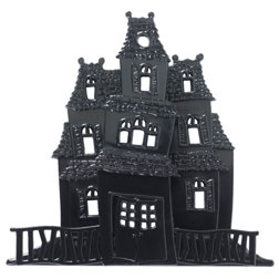 Haunted House Halloween Cake Topper