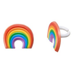 Rainbow Cupcake Toppers