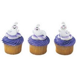 Friendly Ghost Cupcake Toppers