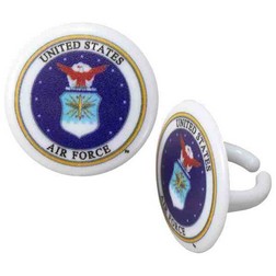 United States Air Force Cupcake Toppers