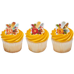 Flowers & Feathers Rings