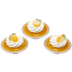 Lemon Shaped Edible Cupcake Toppers