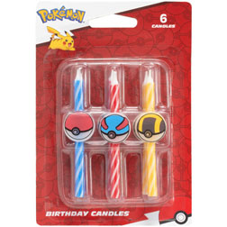 Pokemon Birthday Candles