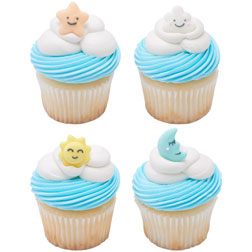 Baby Sweet Dreams Edible Cupcake Toppers