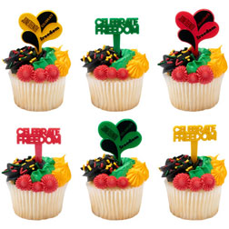 Juneteenth Cupcake Topper Picks