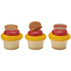 Cookout Cupcake Toppers